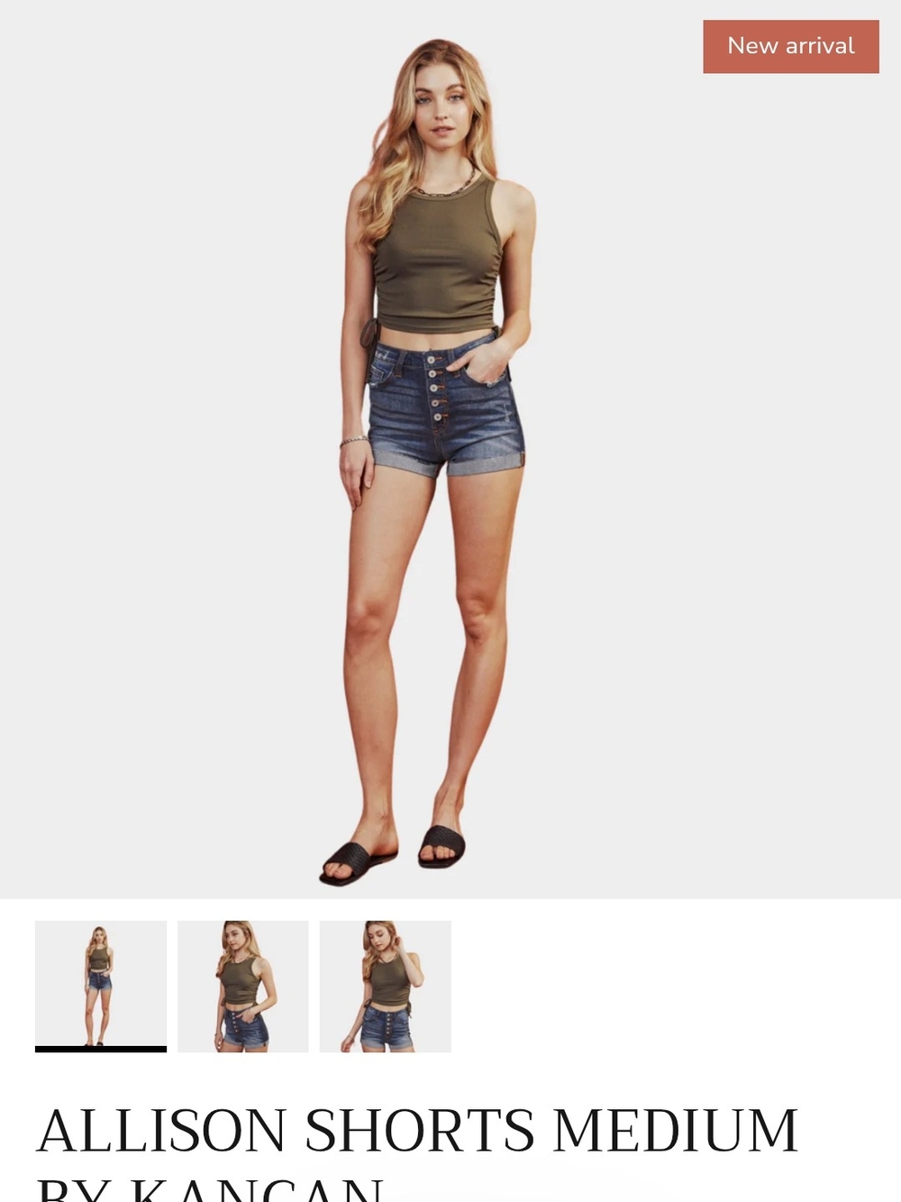 Kancan Allison Shorts Medium